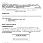Baldwin Safety Solutions Sample Site Specific Safety Plan